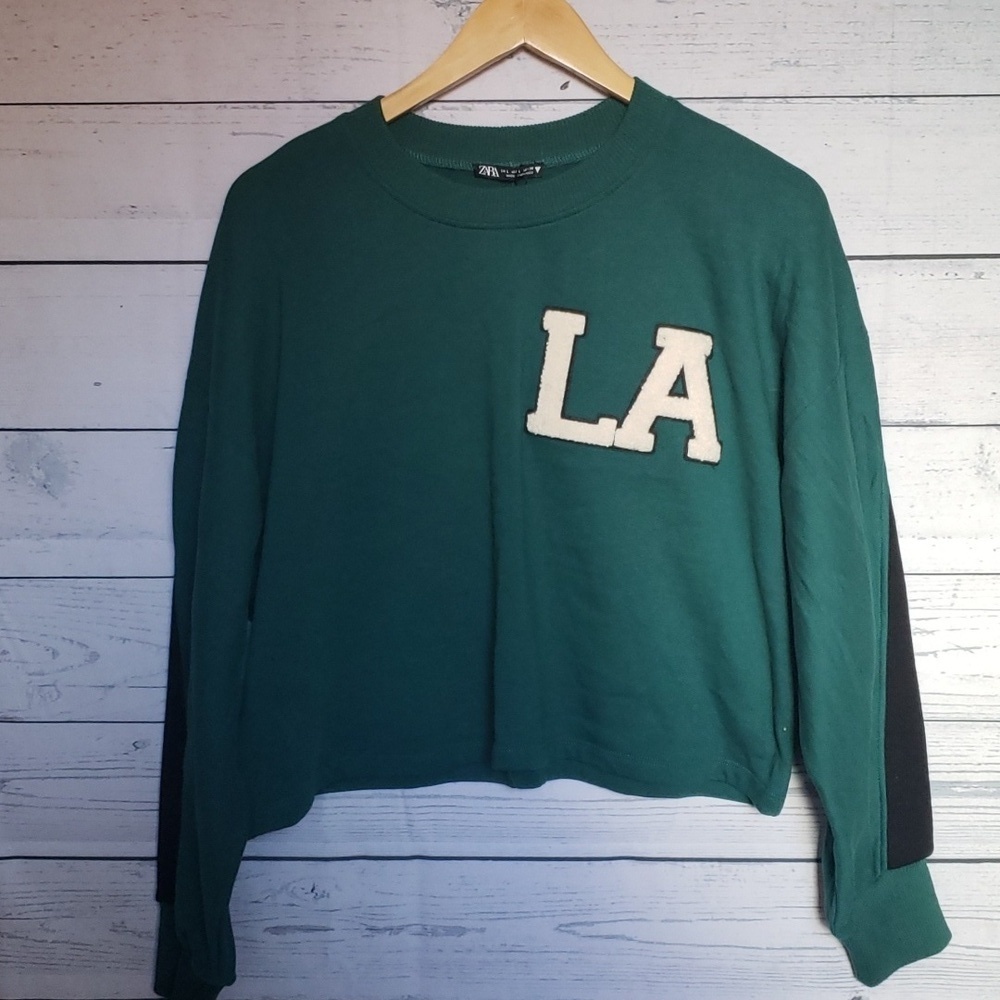 Zara Cropped sweatshirt